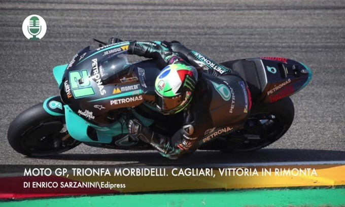 MotoGp, trionfa Morbidelli. Il Cagliari cala il poker