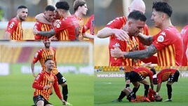 Roberto Insigne segna al Napoli, esulta e piange