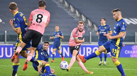 Juve-Verona 1-1: Kulusevski salva Pirlo