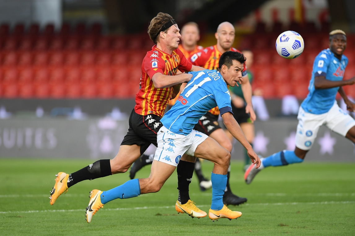 Moviola Benevento-Napoli, Doveri e Valeri incredibile: era rigore su Lozano