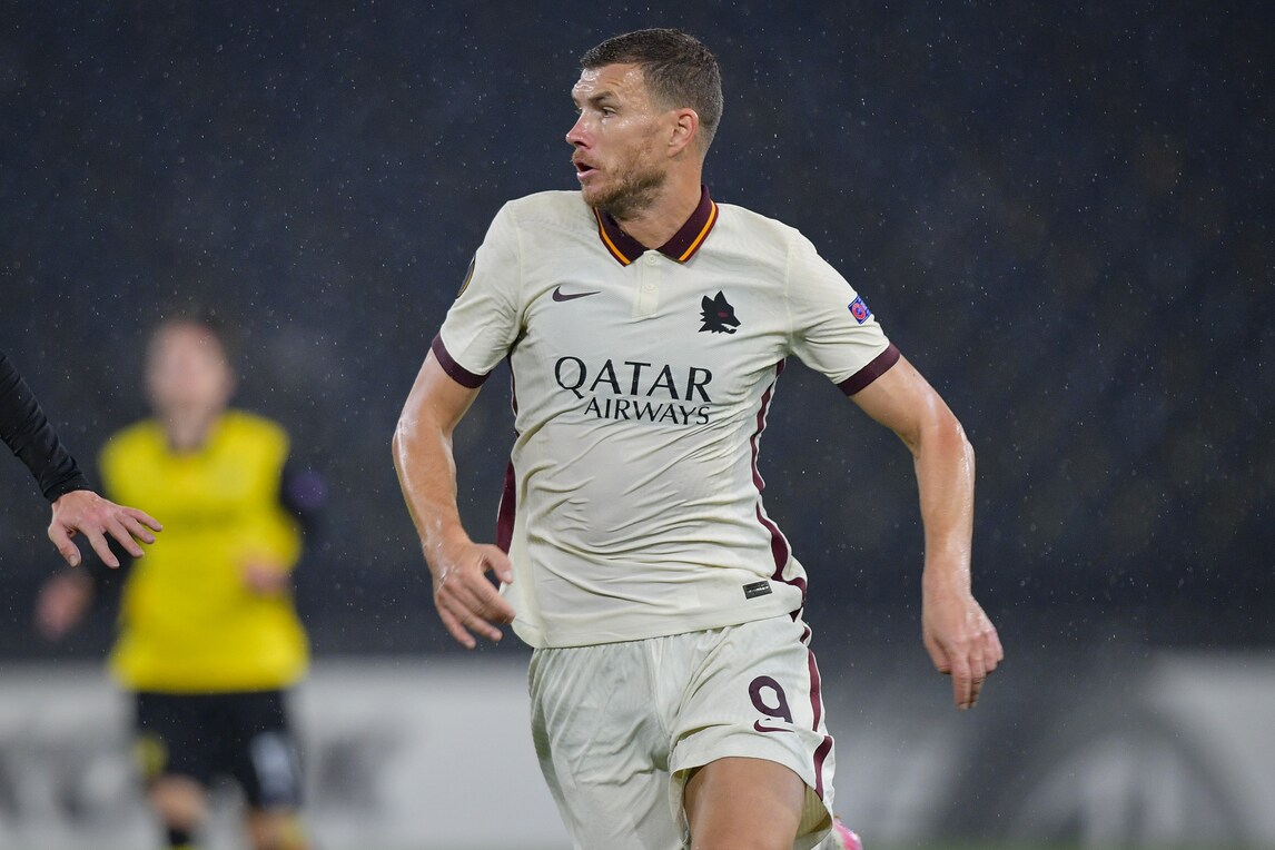 Roma, ufficializzata la lista Uefa per il Braga: c’è Dzeko