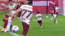 Milan-Roma, i due rigori che Giacomelli non ha visto al Var