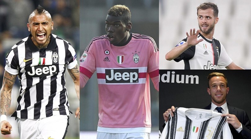 Juve, centrocampo sempre più povero: come è cambiato dal 2014 ad oggi