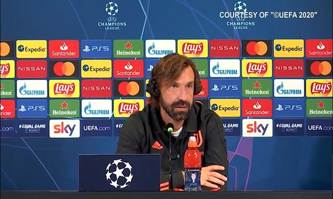 Pirlo: "CR7? Aspettiamo stasera esito tampone"