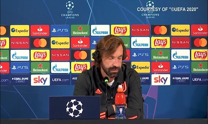 Pirlo: "Chiellini e De Ligt out, Bonucci valutiamo"