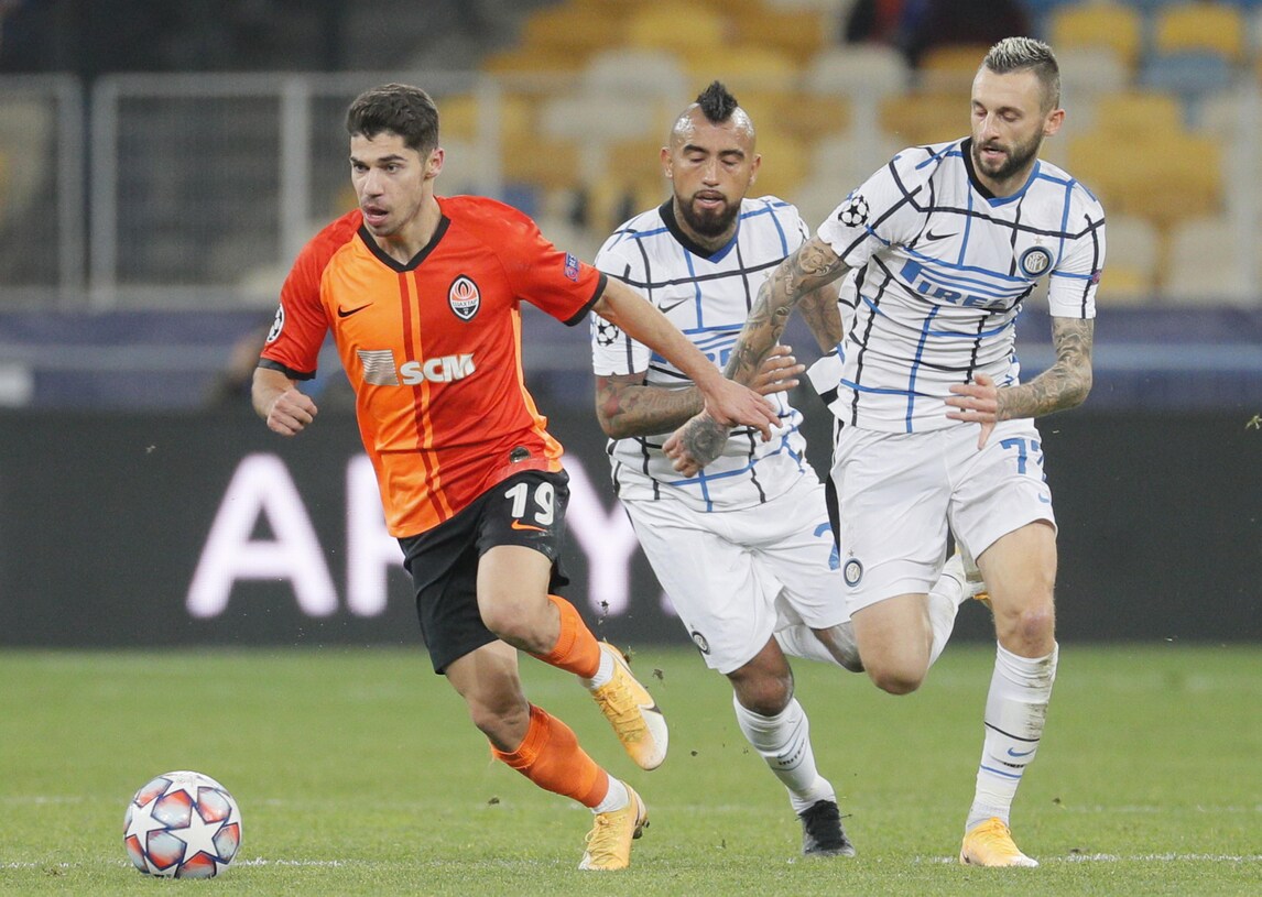 Shakhtar Donetsk-Inter 0-0, il tabellino