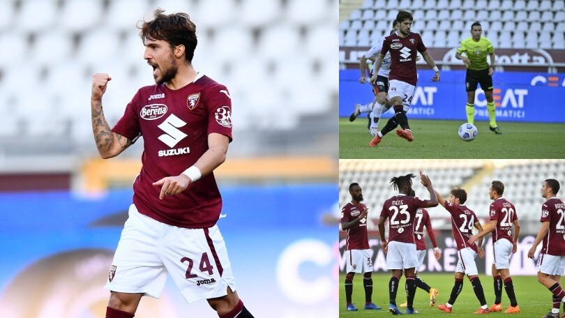 Torino, Verdi show contro il Lecce: Giampaolo avanti ai supplementari