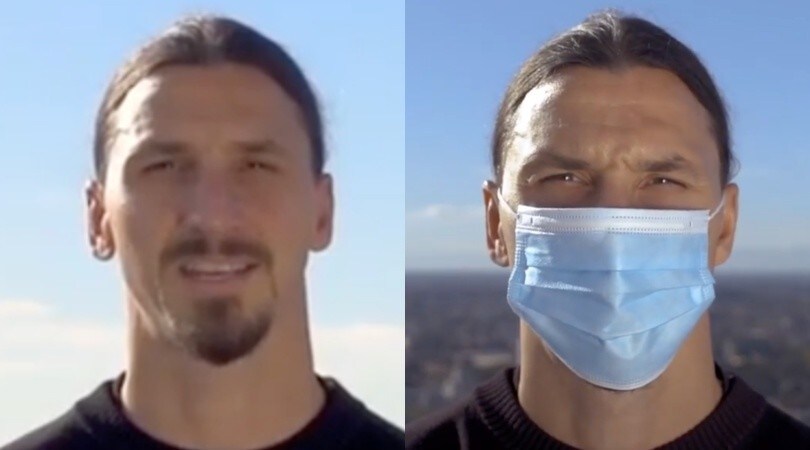 Ibrahimovic, lo spot contro il Covid: "Non siete Zlatan, non sfidate virus"