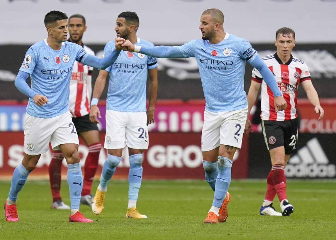 Premier, City di misura a Sheffield: Guardiola a -2 da Ancelotti