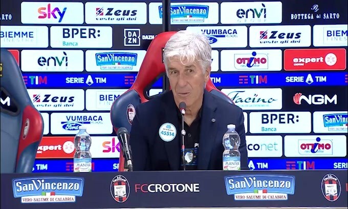Gasperini: "Create aspettative alte intorno a noi"