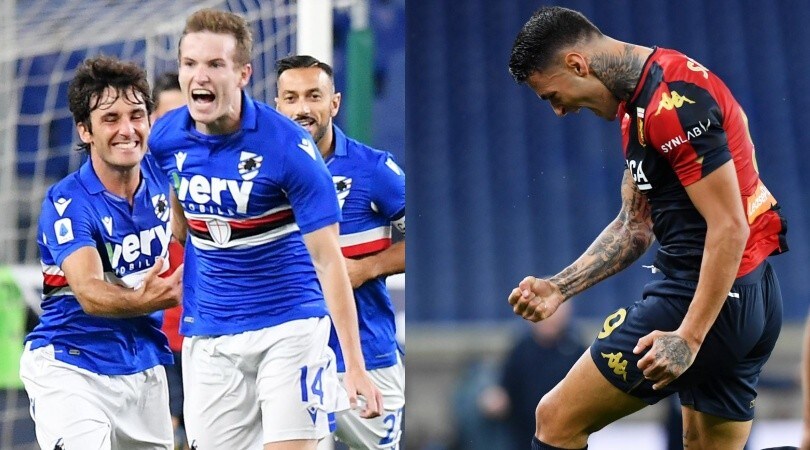 Sampdoria-Genoa, il derby lo decidono Jankto e Scamacca