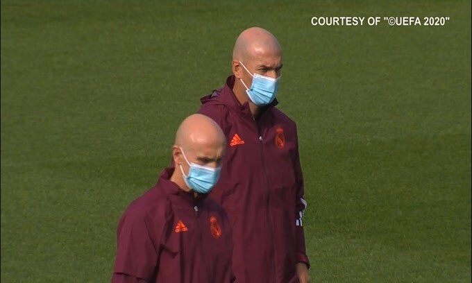 Real Madrid, Zidane osserva la squadra