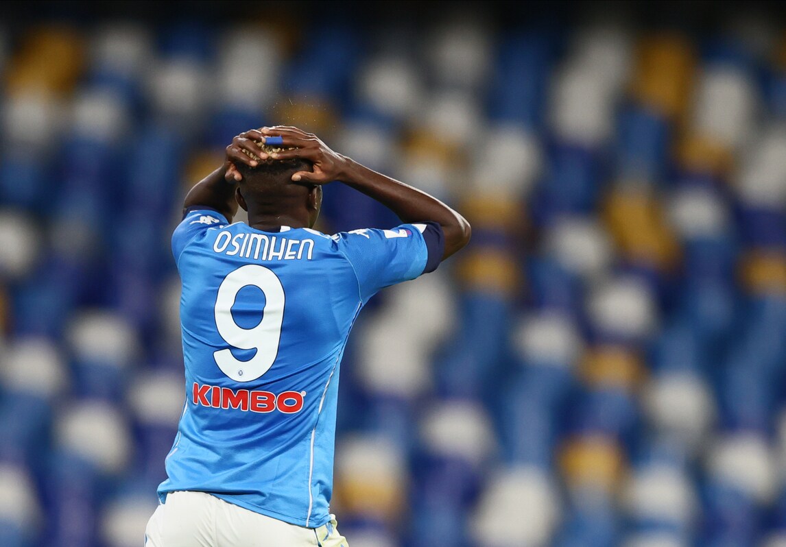 Napoli, Osimhen è un talento indiscutibile: ma la mira è da aggiustare
