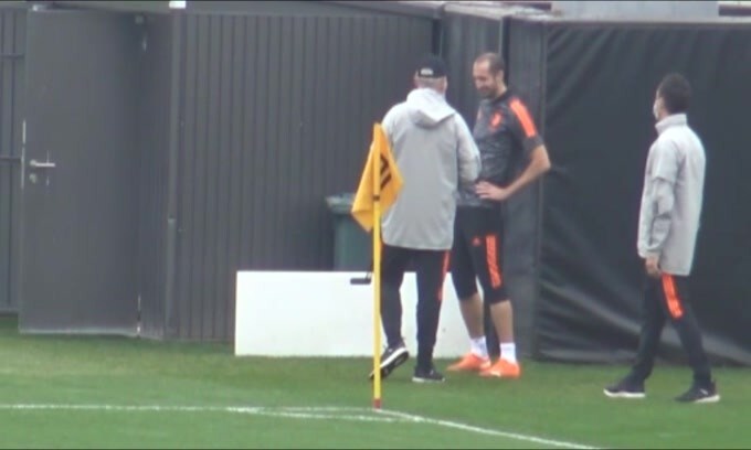 Allenamento Juve, ci sono Ronaldo e Chiellini