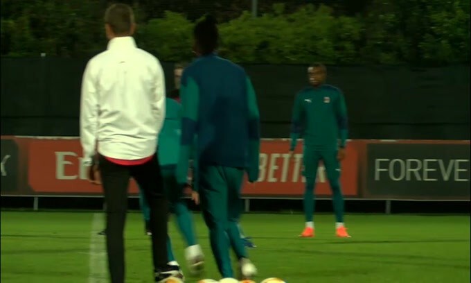 Milan, a Milanello rifinitura in vista dell'Europa League
