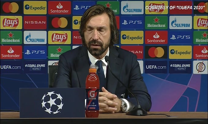 Pirlo: "Kulusevski è giovane e deve migliorare"