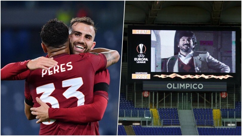 Roma show in memoria di Proietti: doppietta di Borja Mayoral