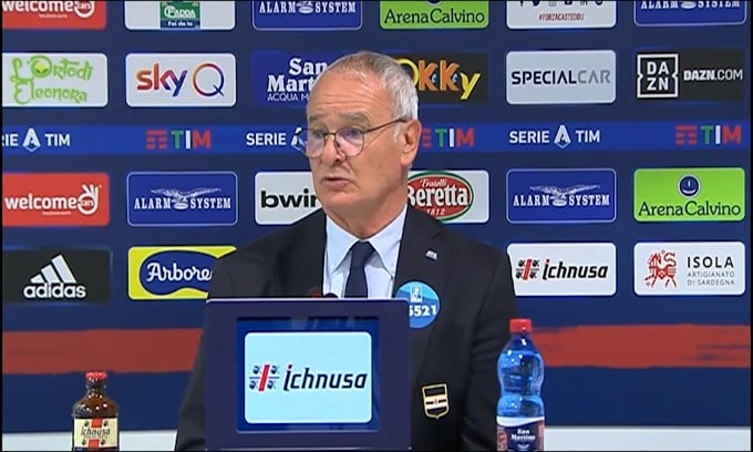 Ranieri: "Il rigore è stato generoso"