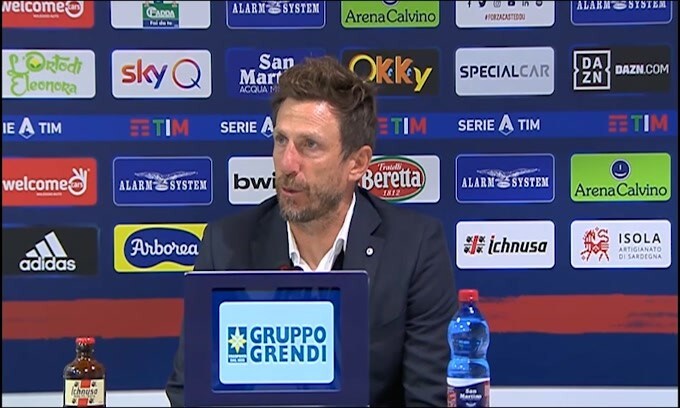 Di Francesco: "Una mano dalla superiorità numerica"