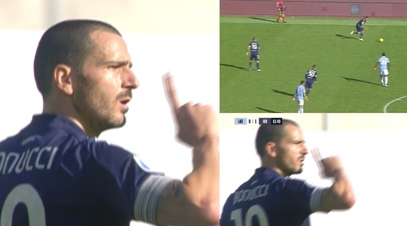 Bonucci a Cuadrado: “Stai zitto”. Tensione in Lazio-Juve