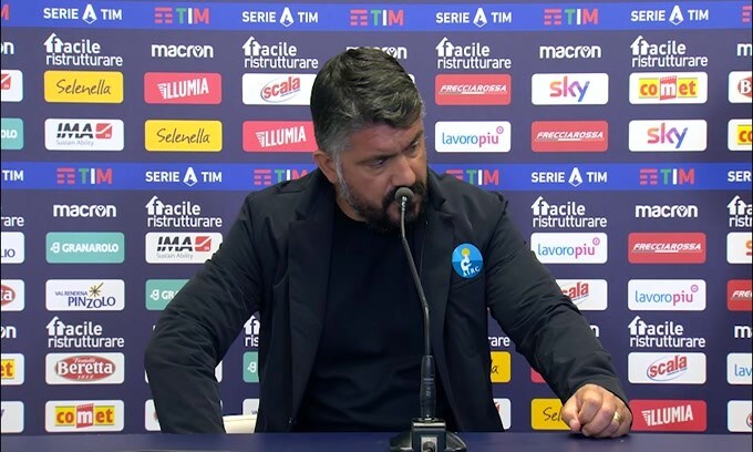 Gattuso: "Sono soddisfatto"