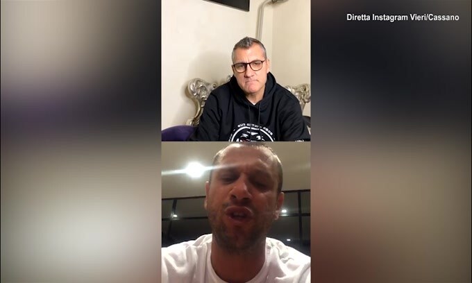 Cassano duro con Conte: "Non cambia mai"
