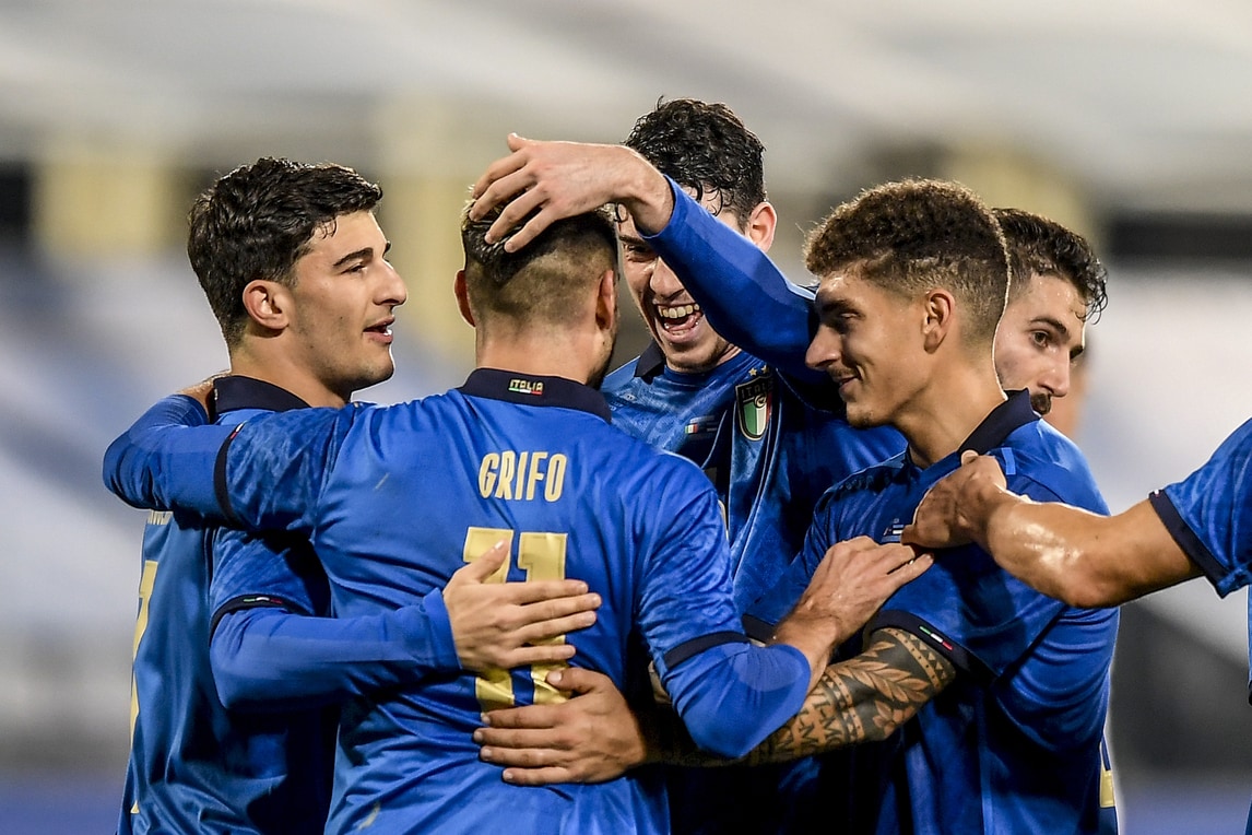 L’Italia abbraccia Grifo: doppietta show nel poker all’Estonia
