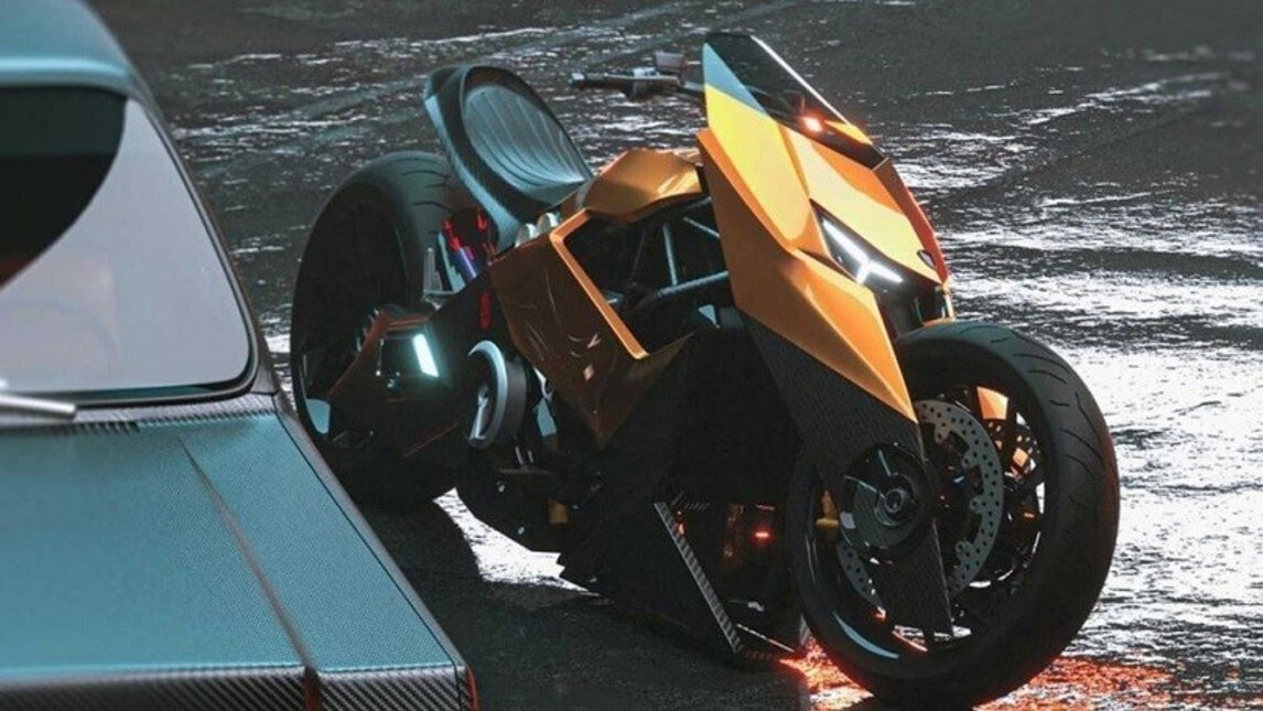 A crearla è stato il designer Al Yasid. Su base Ducati Diavel e con elementi tipici del marchio automobilistico, eccola in queste immagini
