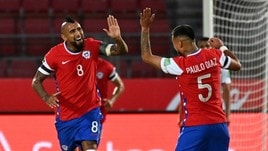 Doppio Vidal, il Cile batte 2-0 il Perù. Brasile a punteggio pieno