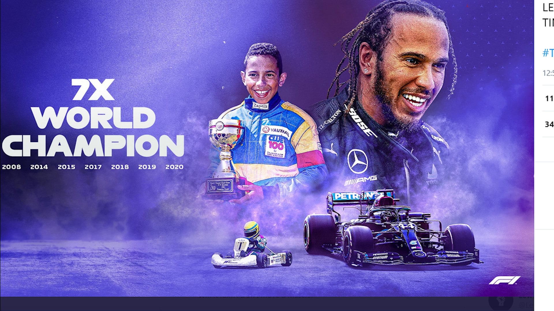 F1, sette volte Hamilton: vince ed è Campione del mondo!