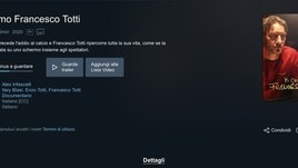 Amazon rimedia alla gaffe: torna la foto di Totti per il suo docufilm