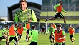 Immobile riabbraccia la Lazio: di nuovo in gruppo, Inzaghi sorride