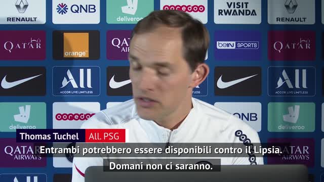 Tuchel: "Verratti e Icardi? Assenze pesanti"