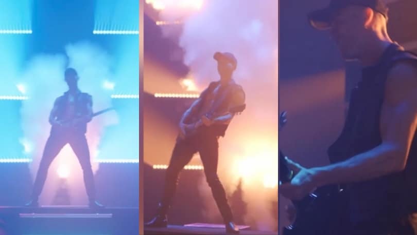 Cristiano Ronaldo si trasforma in rockstar: il video spopola sul web