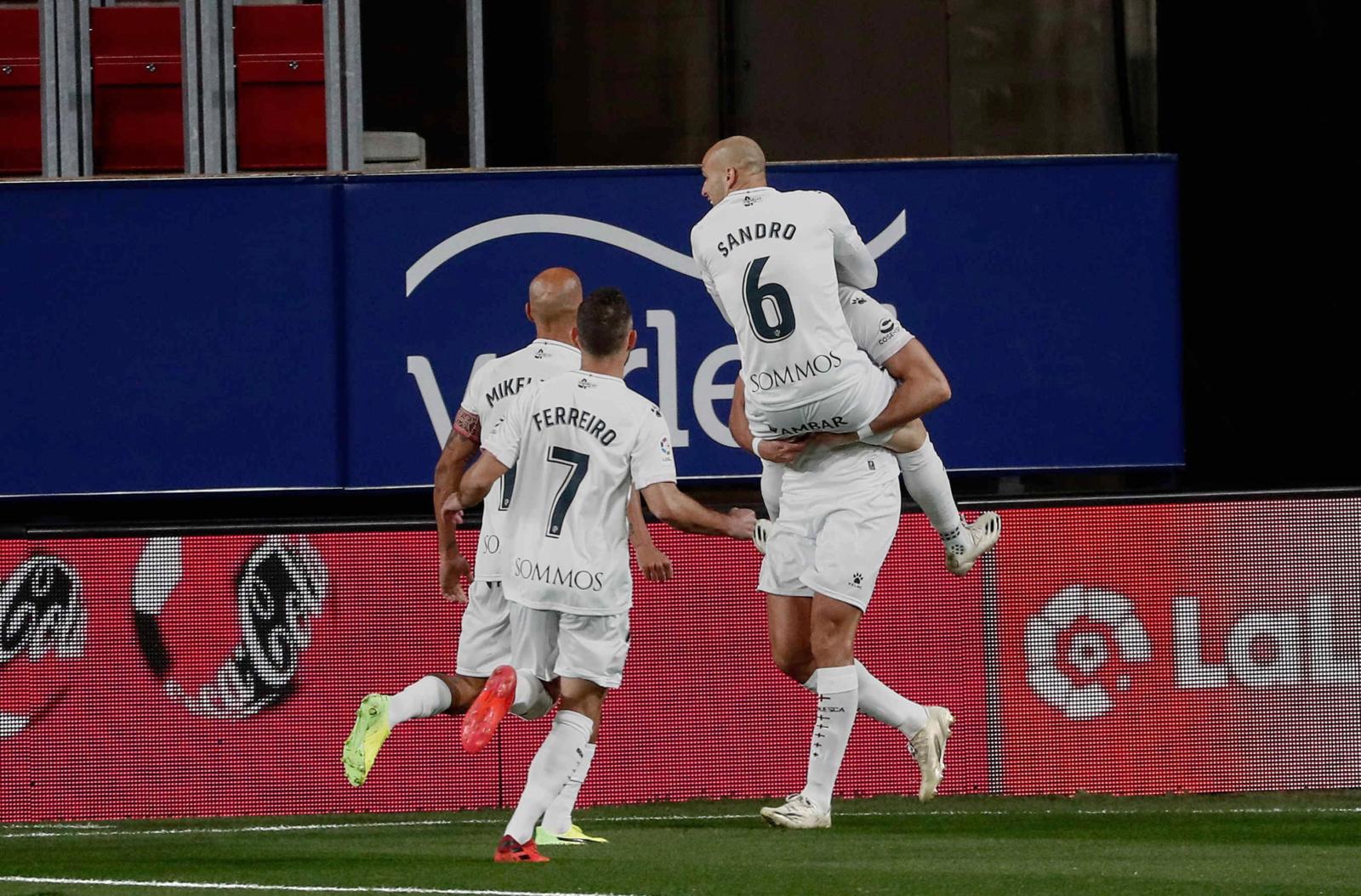 Liga, pari tra Osasuna e Huesca