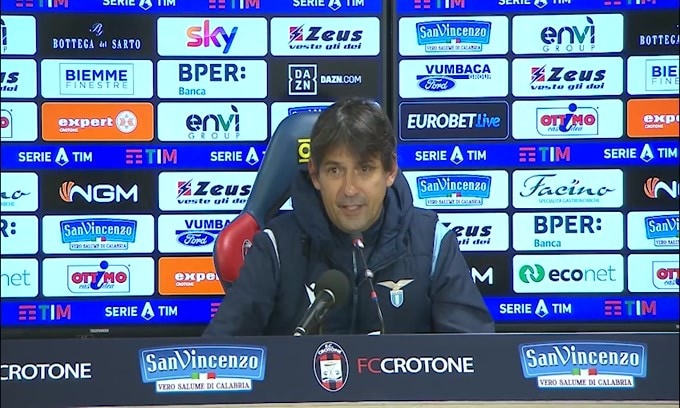 Simone Inzaghi: "Con lo Zenit gara dal grande peso"