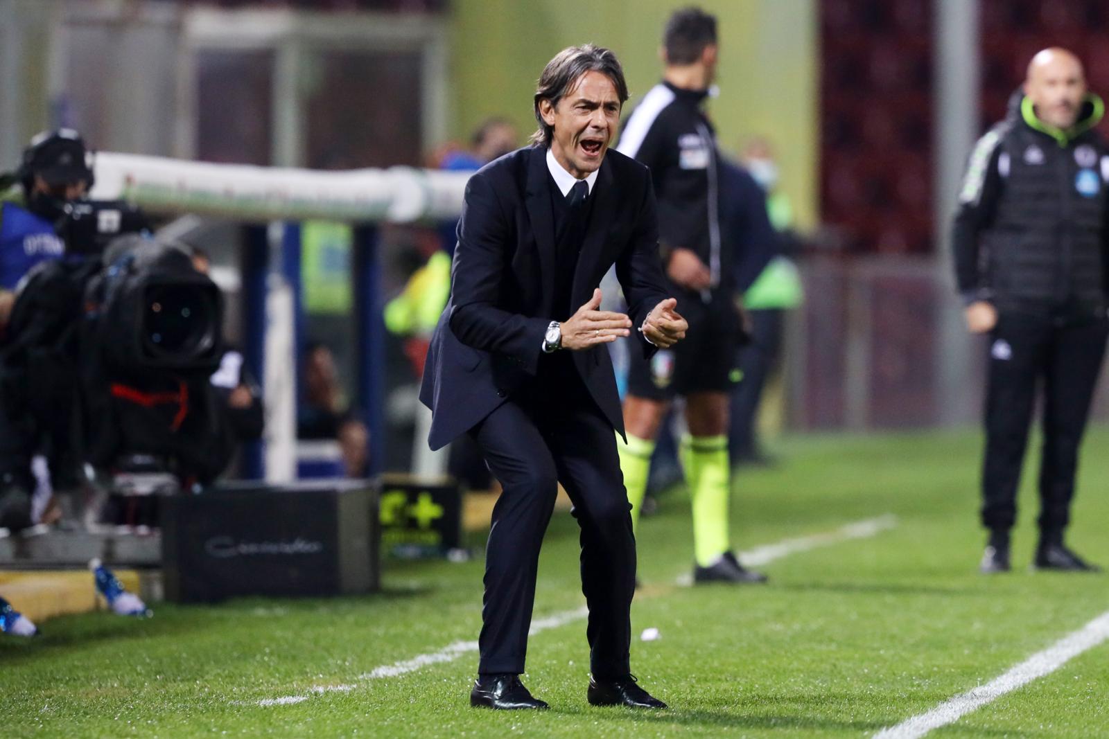 Benevento, Inzaghi: “Non mi piace questo clima, sembriamo già retrocessi“