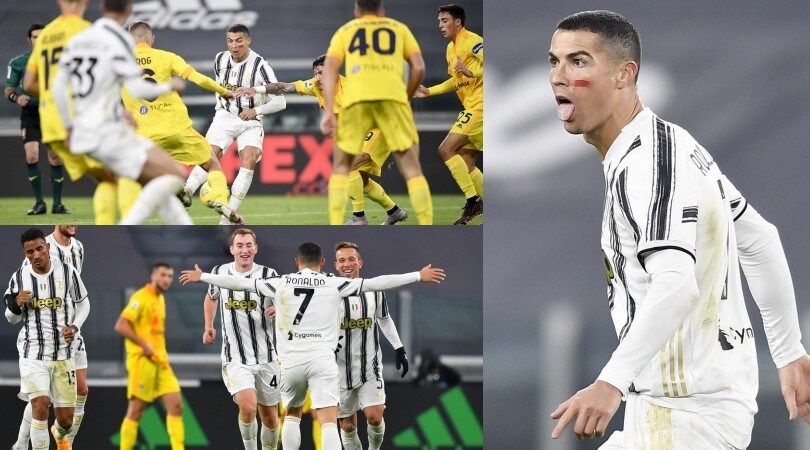 Cristiano Ronaldo trascina la Juve: doppietta in 4'!