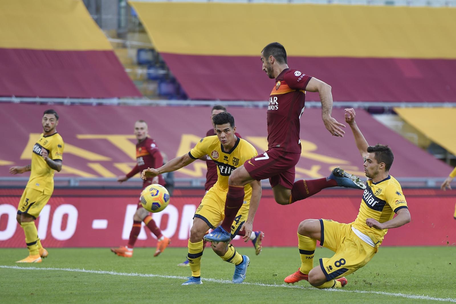 Roma, Mkhitaryan e la sua collezione: 18 doppiette e 6 triplette