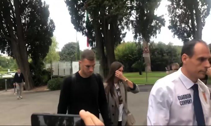 Roma, Dzeko negativo al coronavirus