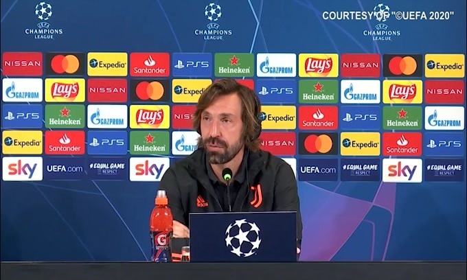 Pirlo: "Tratto Ronaldo come tratto Frabotta e Portanova"
