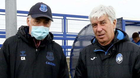 Atalanta, che sorpresa: arriva Ancelotti durante la rifinitura
