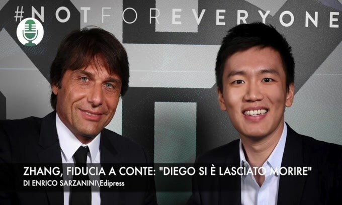 Zhang, fiducia a Conte. “Diego si è lasciato morire”