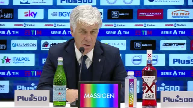 Gasperini: "Noi demoralizzati dall'1-0. Gara dai due volti"