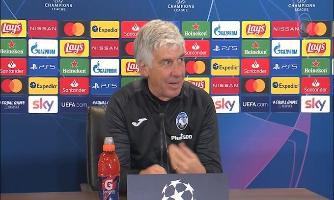 Gasperini: "Vogliamo arrivare all'Ajax con 2 risultati su 3"