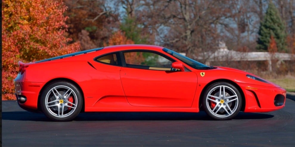 Ferrari F430 di Trump all'asta: le immagni