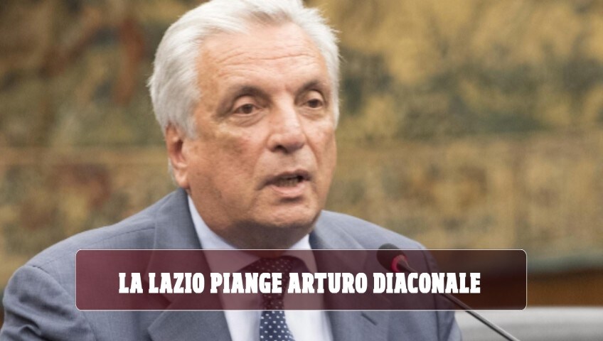Morte Diaconale, la lettera di Lotito: "Un esempio per molti. Perdo un amico"