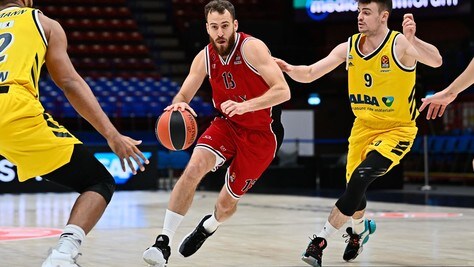 Milano, tutto facile in Eurolega con l'Alba: finisce 75-55