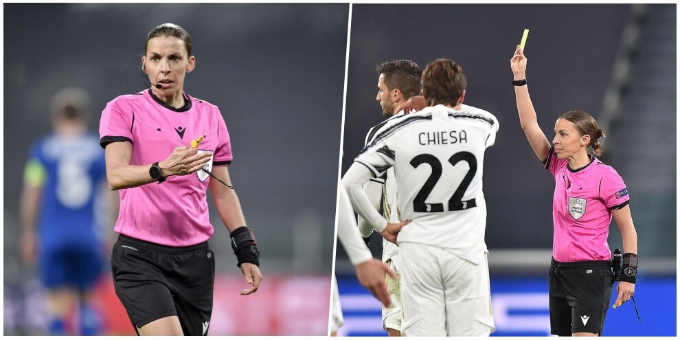 Frappart, quanta personalità per l'arbitro donna di Juve-Dinamo Kiev