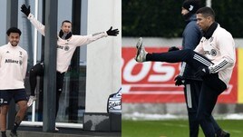 Bernardeschi torna bambino: la Juve si allena sotto la neve
